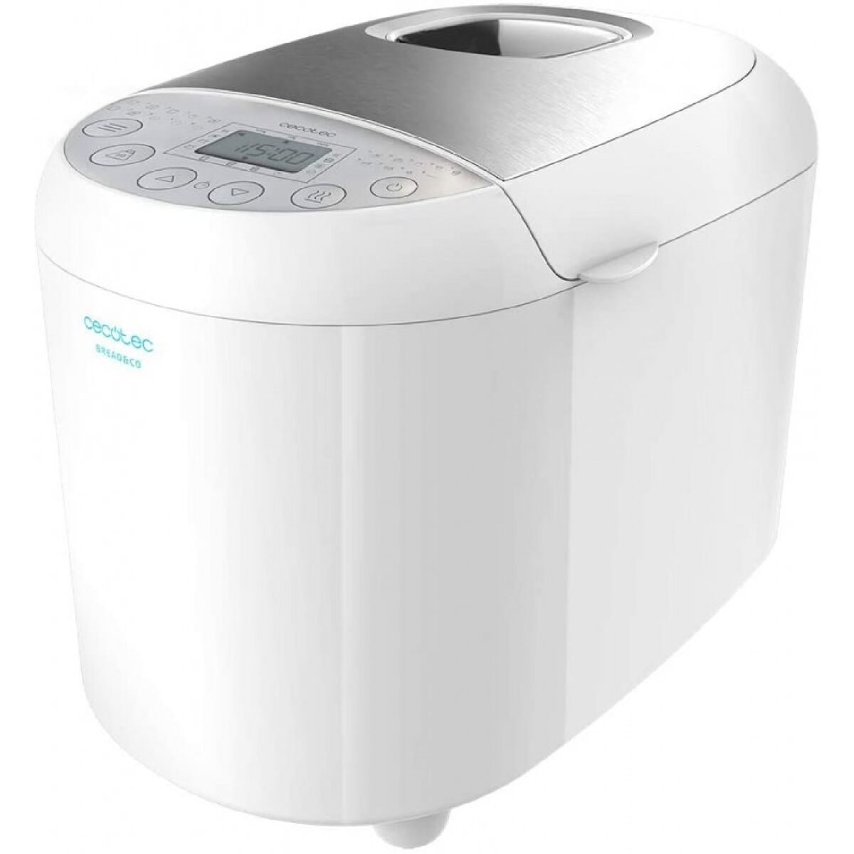 Cecotec máquina de pão de 1 kg com 19 programas automático, 15 horas programáveis e tigela apta para máquina da louça.