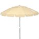 Guarda-chuva de praia à prova de vento c/mastro basculante Aktive Guarda-chuva de praia à prova de vento c/mastro basculante Aktive Creme