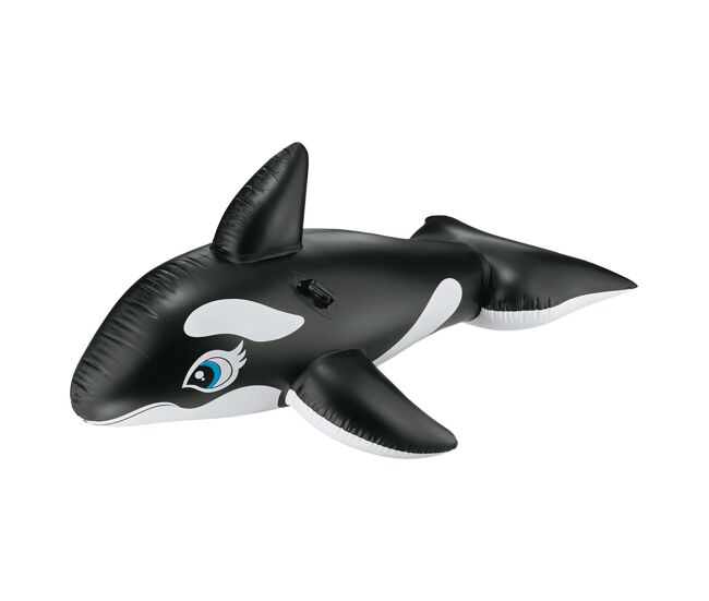 Baleia insuflável aquática intex + 2 asas - 193x119 cm