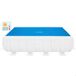 Cobertura solar INTEX piscinas retangulares Cobertura solar INTEX piscinas retangulares Azul