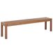 Beliani Banco Madera de eucalipto MONSANO Beliani Banco Madera de eucalipto MONSANO Castanho