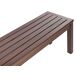 Beliani Banco Madera de eucalipto TUSCANIA Beliani Banco Madera de eucalipto TUSCANIA Castanho