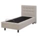 Beliani Cama ajustable Poliéster DUKE 82x216 Beliani Cama ajustable Poliéster DUKE 82x216 Bege