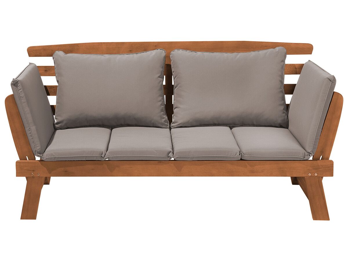 Beliani Banco Madera de eucalipto PORTICI 210x66