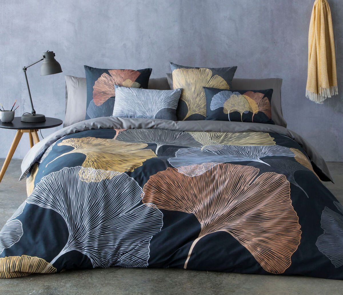 Capa de edredão ginkgo cama 135