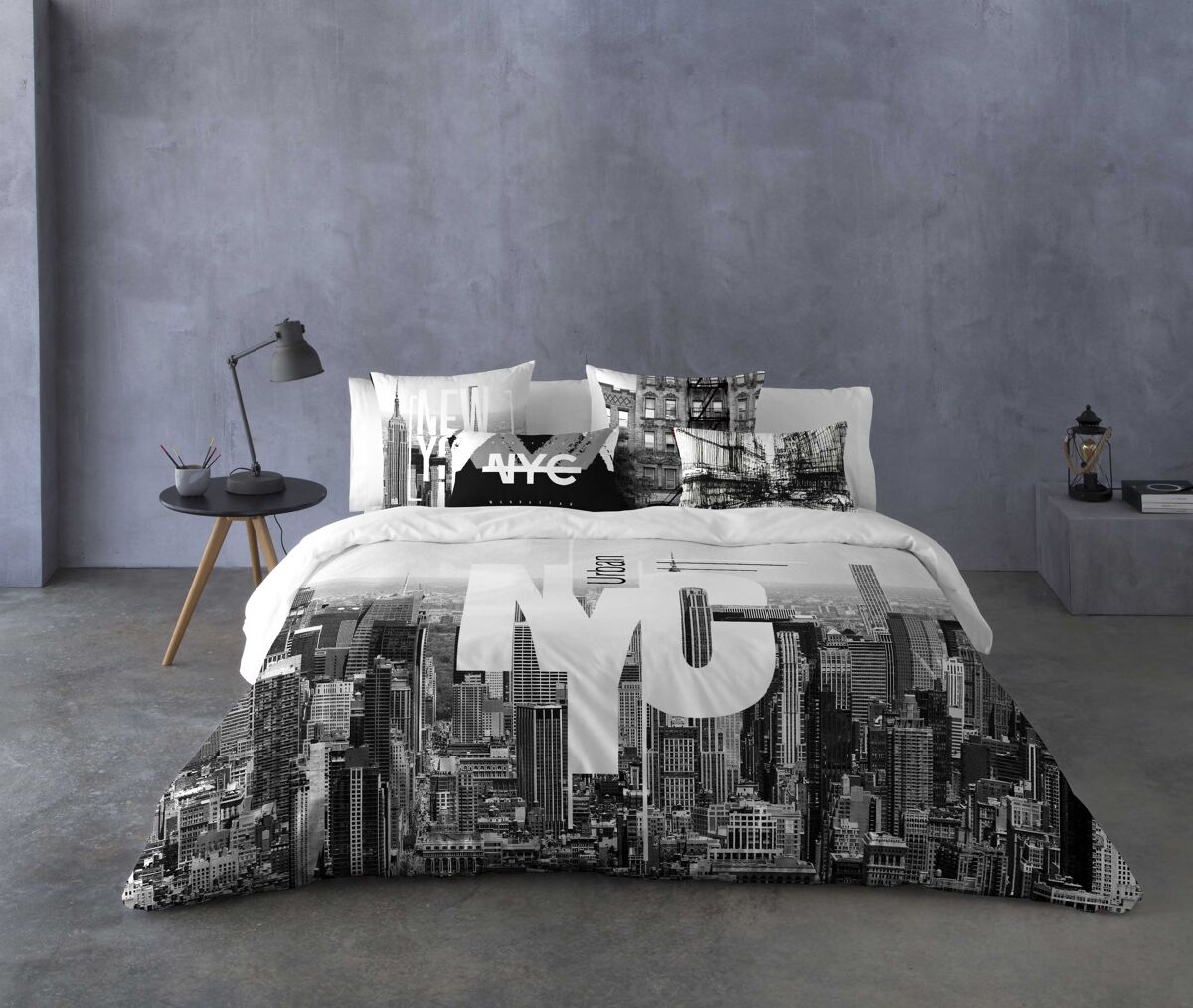 Capa de edredão nyc bed 150