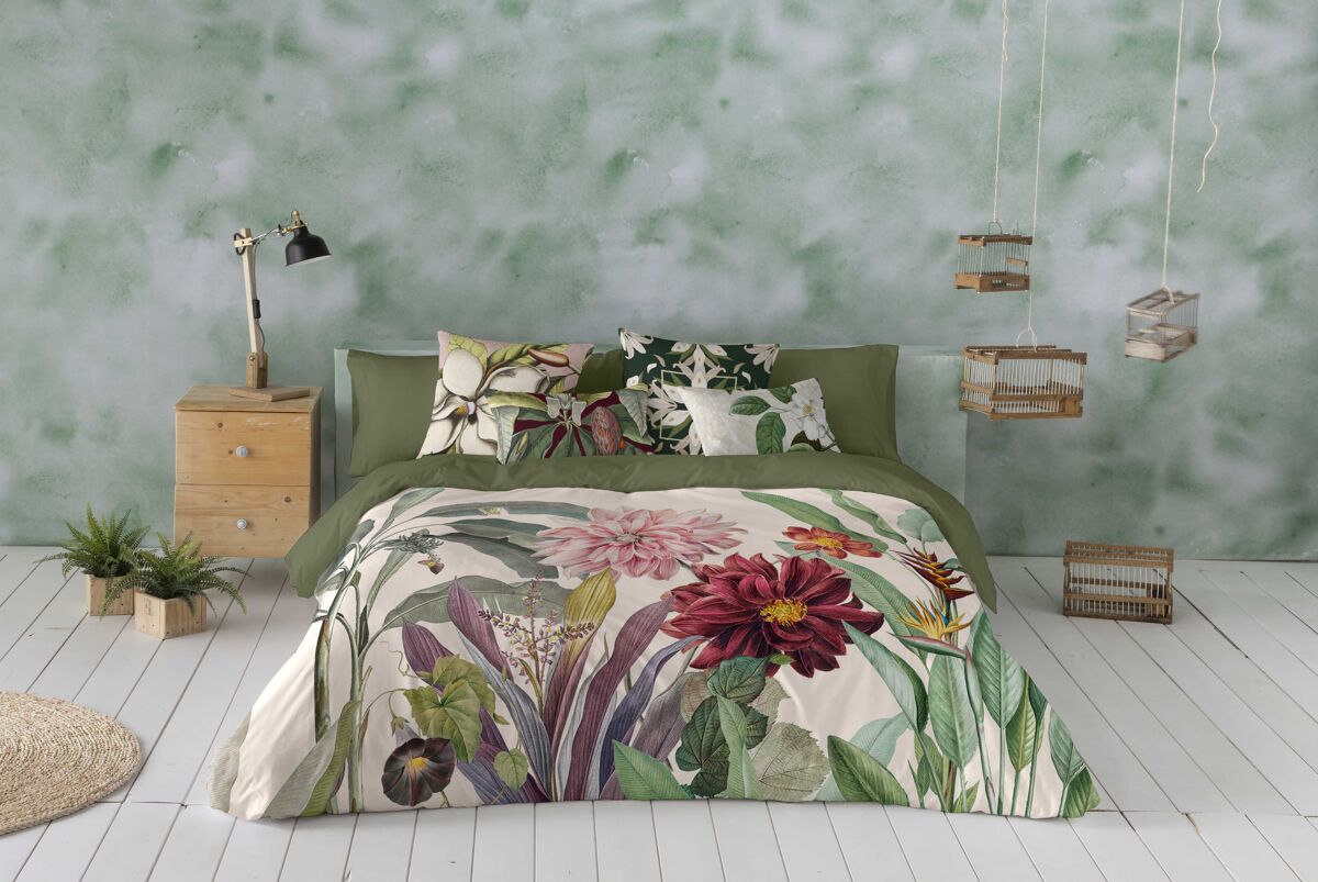 Naturals Capa De Edredão Mirelle Cama 90 Multicor