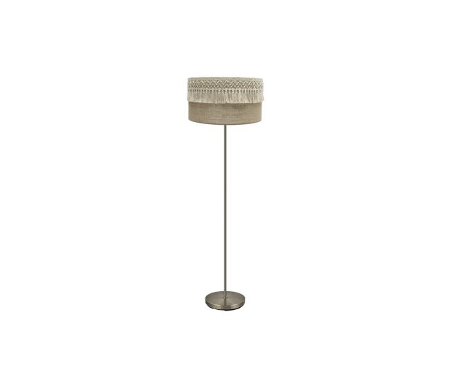 Candeeiro de pé em metal dourado série ekaterina 40cm