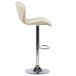 Beliani Tamborete rotativo VALETTA Beliani Tamborete rotativo VALETTA Bege