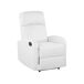 Beliani Sillón reclinable VIRRAT Beliani Sillón reclinable VIRRAT Branco