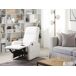 Beliani Sillón reclinable VIRRAT Beliani Sillón reclinable VIRRAT Branco