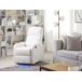 Beliani Sillón reclinable VIRRAT Beliani Sillón reclinable VIRRAT Branco