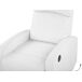 Beliani Sillón reclinable VIRRAT Beliani Sillón reclinable VIRRAT Branco