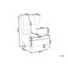 Beliani Sillón ABSON Beliani Sillón ABSON Cinza