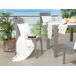 Beliani Silla de jardín FOSSANO Beliani Silla de jardín FOSSANO Branco
