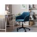 Beliani Silla de oficina VENICE Beliani Silla de oficina VENICE Azul Marino