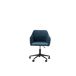 Beliani Silla de oficina VENICE Beliani Silla de oficina VENICE Azul Marino