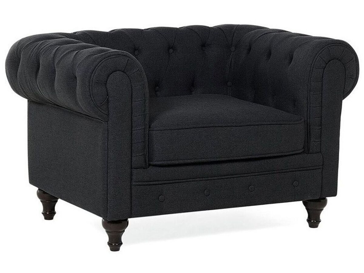 Beliani Sillón CHESTERFIELD