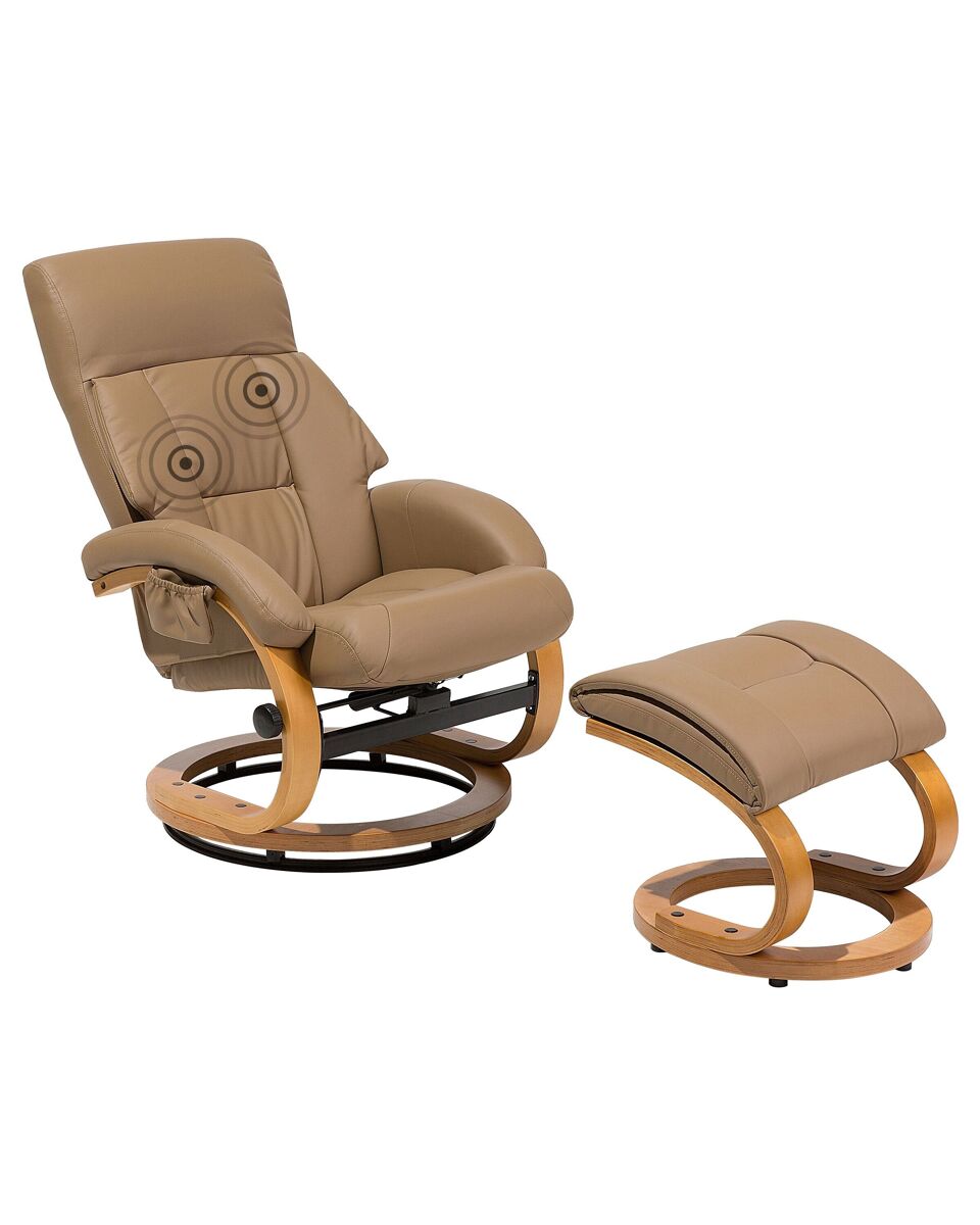 Beliani Cadeira de massagem FORCE
