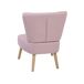 Beliani Sillón VAASA Beliani Sillón VAASA Rosa Talco