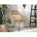 Beliani Silla de comedor CANORA Beliani Silla de comedor CANORA Natural