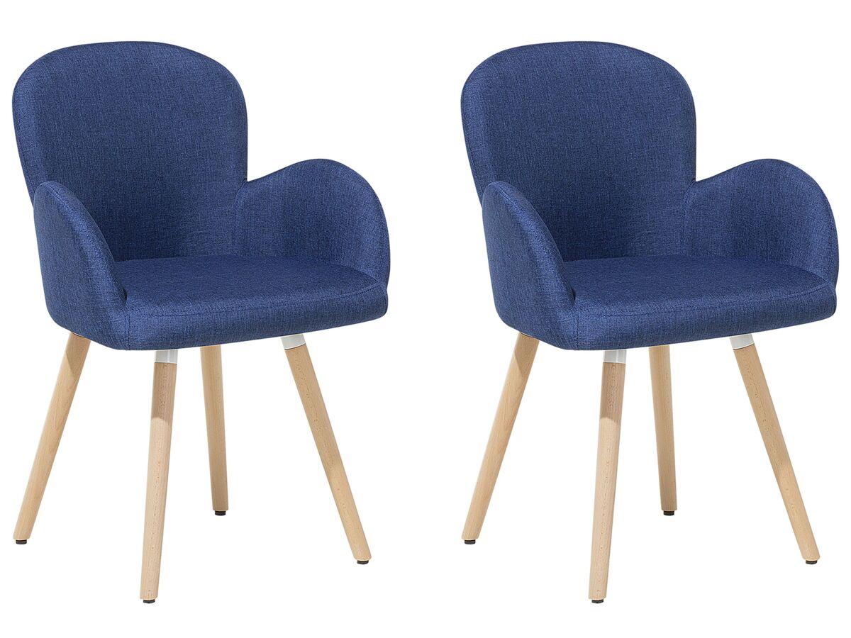 Beliani Silla de comedor BROOKVILLE
