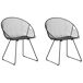 Beliani Silla de comedor AURORA Beliani Silla de comedor AURORA Cinza