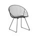 Beliani Silla de comedor AURORA Beliani Silla de comedor AURORA Cinza
