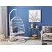 Beliani Sillón colgante ALLERA Beliani Sillón colgante ALLERA Branco