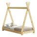Cama de criança Onejda - Estrutura de tenda 76x148 Cama de criança Onejda - Estrutura de tenda 76x148 Branco/ Bege