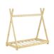 Cama de criança Onejda - Estrutura de tenda 76x148 Cama de criança Onejda - Estrutura de tenda 76x148 Branco/ Bege