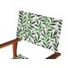 Beliani Silla de jardín CINE Beliani Silla de jardín CINE Castanho