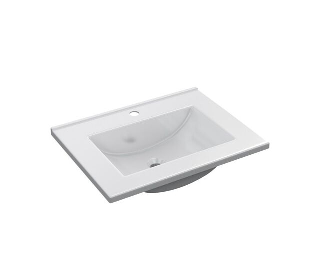 Lavatório pmma branco 60x45cm