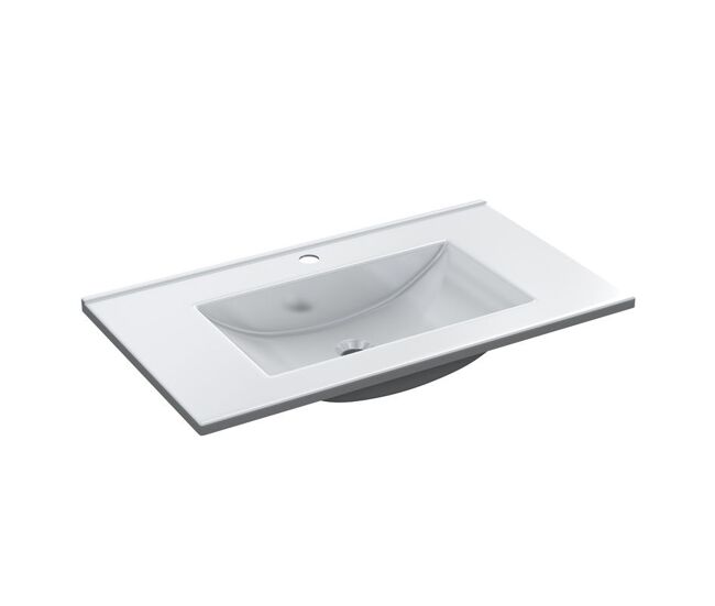 Lavatório pmma branco 80x45 cm