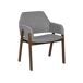 Beliani Silla de comedor ALBION Beliani Silla de comedor ALBION Cinza Claro