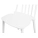 Beliani Silla de comedor VENTNOR Beliani Silla de comedor VENTNOR Branco