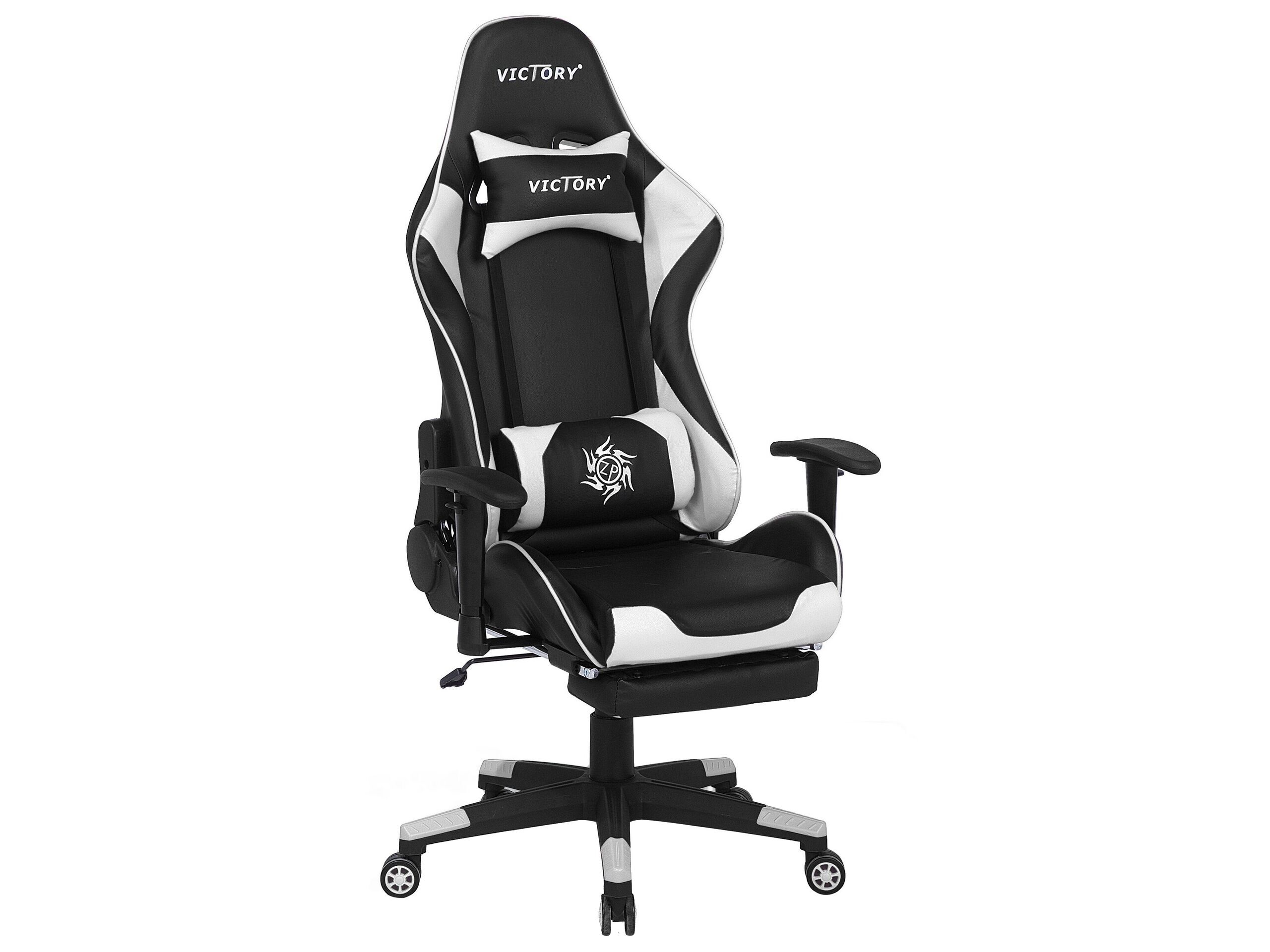 Beliani Silla de juego VICTORY Branco