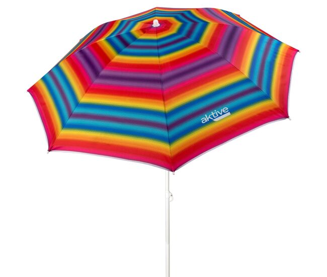 Guarda-sol de 180 cm com proteção uv50 aktive beach