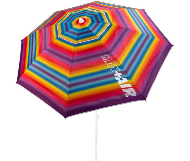 Guarda-sol de praia teto ventilado de 200 cm + proteção uv50 aktive beach