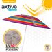 Guarda-sol de praia teto ventilado + proteção UV50 Aktive Beach Guarda-sol de praia teto ventilado + proteção UV50 Aktive Beach Multicor