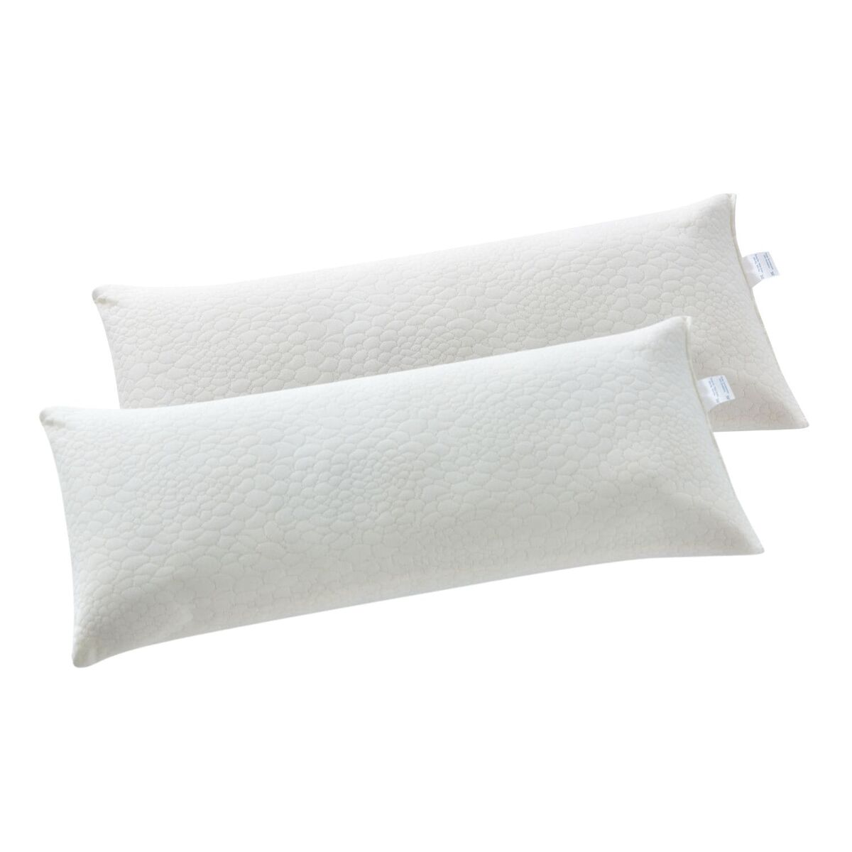 Pack 2 almofada viscoelástica flocos 75cm