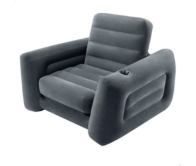 Poltrona cama insuflável 2 em 1 intex