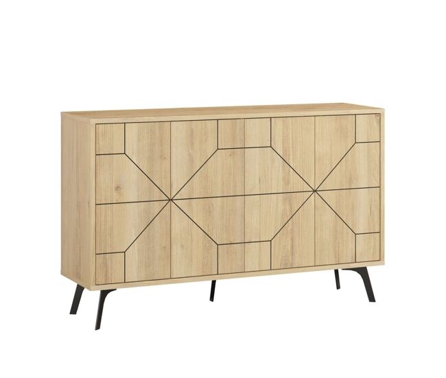 Venprodin - consola dune 123 cm carvalho