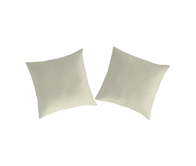2 frondas para almofada 100% algodão percal pure