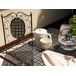 Beliani Conjunto bistrô BORMIO Beliani Conjunto bistrô BORMIO Preto