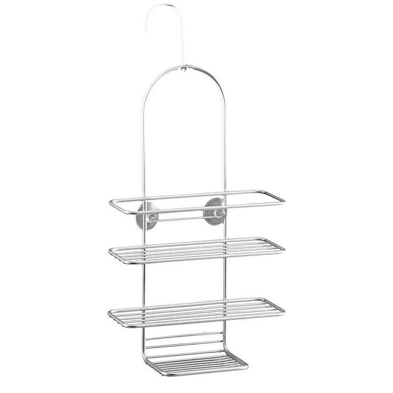 Saboneteira de duche da série reflex da metaltex. acabamento polytherm® silver colour