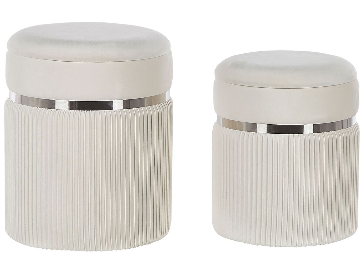 Beliani CAMDENTON Pouffe