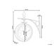 Beliani Reloj de pared ROMONT Beliani Reloj de pared ROMONT Cinza