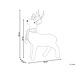 Beliani Figura decorativa MUSTOLA Beliani Figura decorativa MUSTOLA Branco