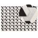 Beliani Retazos NARMAN 140x200 Beliani Retazos NARMAN 140x200 Cinza Claro